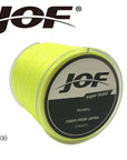 Jof 8 Strands 100M Pe Braided Fishing Line Multifilament Fishing Line Wire-YPYC Sporting Store-Yellow-1.0-Bargain Bait Box