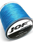 Jof 8 Strands 500M Super Power Braided Fishing Line Sea Saltwater Carp Fishing-liang1 Store-Blue-1.0-Bargain Bait Box