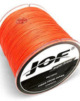 Jof 8 Strands 500M Super Power Braided Fishing Line Sea Saltwater Carp Fishing-liang1 Store-Orange-1.0-Bargain Bait Box