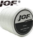 Jof Series 150M 4Strands Multifilament Fishing Line Super Strong Pe 4 Colors-duo dian Store-White-0.3-Bargain Bait Box