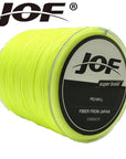 Jof Series 150M 4Strands Multifilament Fishing Line Super Strong Pe 4 Colors-duo dian Store-Yellow-0.3-Bargain Bait Box