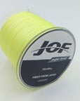 Jof The 300M 4 Stands Pe Braided Fly Fishing Line 4-100Lb To Choice Power Pe-Fishing Enjoying Store-White-1.0-Bargain Bait Box