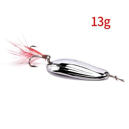 Joincool Trout Metal Spoon Lure 7G-10G-13G-15G-20G Fishing Wobblers Hard Lure-Handing Fishing Tackle Store-13g-Bargain Bait Box