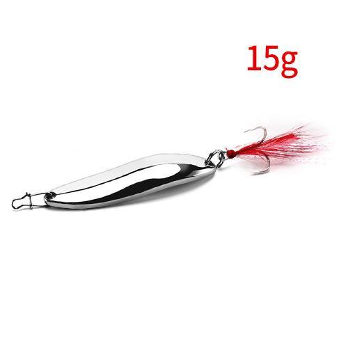 Joincool Trout Metal Spoon Lure 7G-10G-13G-15G-20G Fishing Wobblers Hard Lure-Handing Fishing Tackle Store-15g-Bargain Bait Box