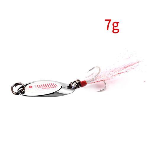 Joincool Trout Metal Spoon Lure 7G-10G-13G-15G-20G Fishing Wobblers Hard Lure-Handing Fishing Tackle Store-7g-Bargain Bait Box