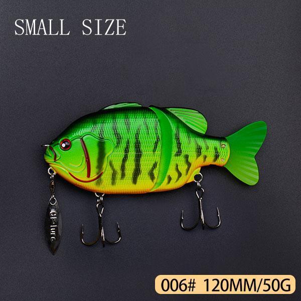 Joint Bait Swimbait With Spinner Fishing Lure 140Mm/120Mm-TOP TACKLE INDUSTRIES-120mm 50g 006-Bargain Bait Box