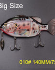 Joint Bait Swimbait With Spinner Fishing Lure 140Mm/120Mm-TOP TACKLE INDUSTRIES-140mm 75g 010-Bargain Bait Box