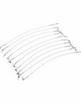 Joshnese Brand 20Pcs/Set Fishing Lure Line Trace Steel Wire Leader Swivel-Super Online Technology Co., Ltd-15cm-Bargain Bait Box