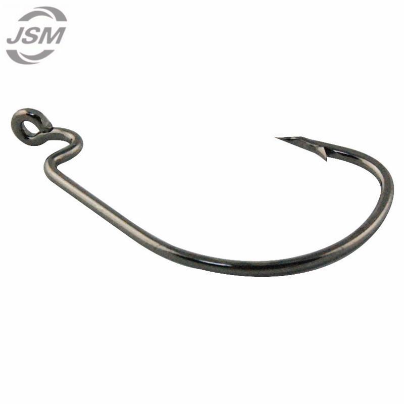 Jsm 150Pcs 7316 High Carbon Steel Fishing Hooks Offset Jig Worm X Strong Fishing-JSHANMEI Official Store-Bargain Bait Box