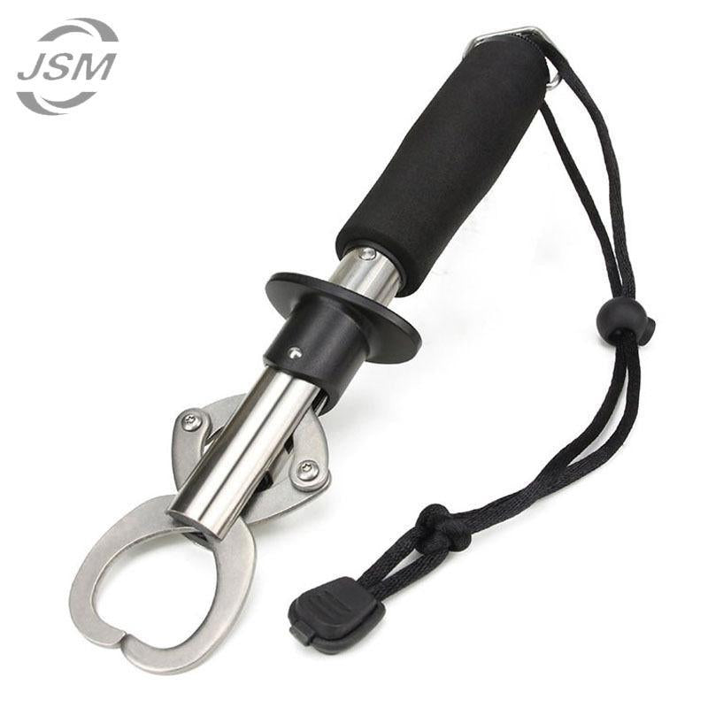 Jsm Portable Fish Lip Grabber Gripper Grip Tool Fish Holder Stainless Steel-Fish Lip Grippers-Bargain Bait Box-Bargain Bait Box