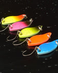 Jtlure 10Pcs 5G 30Mm Spoon Fishing Lure Metal Lures Hard Baits Momo Spoon-Fishing Lure Family-Bargain Bait Box