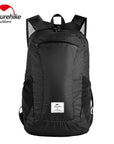 June Naturehike Outdoor Folding Ultra Light Waterproof 30D Backpacks-N@tureHike Factory Direct Store-Black-Bargain Bait Box
