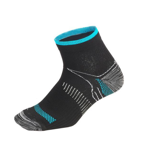 Kamberft Men Women Compression Socks Professional Sport Cycling Socks Basketball-ReedoSport Store-Black Blue-L-XL EUR 41-46-Bargain Bait Box