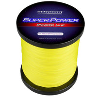 Kastking 8 Strand Braided Fishing Line Yellow/Gray/Multicolor Multifilament-Braided Lines-kastking official store-Yellow-0.45mm-65LB-Bargain Bait Box