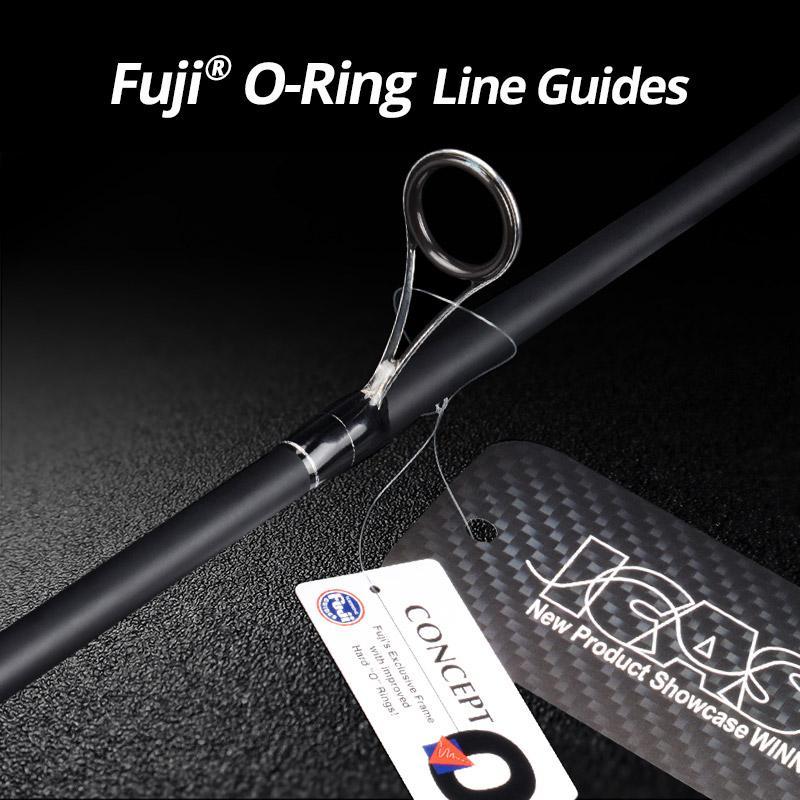 Kastking Perigee Ii Fuji Ring Ultralight Carbon Ml Ul Spinning Fishing Rod
