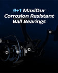 Kastking Pontus 9Kg Max Drag Dual Stopping System Bass Fishing Reel Front And-Fishing Reels-kastking official store-10-2000 Series-Bargain Bait Box