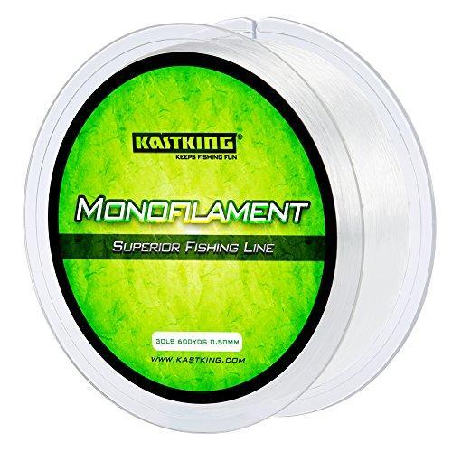Kastking Premium Monofilament Fishing Line - Superior Mono Nylon Material -Monofilament Line-Amazon-Blue-300Yds/4LB-Bargain Bait Box