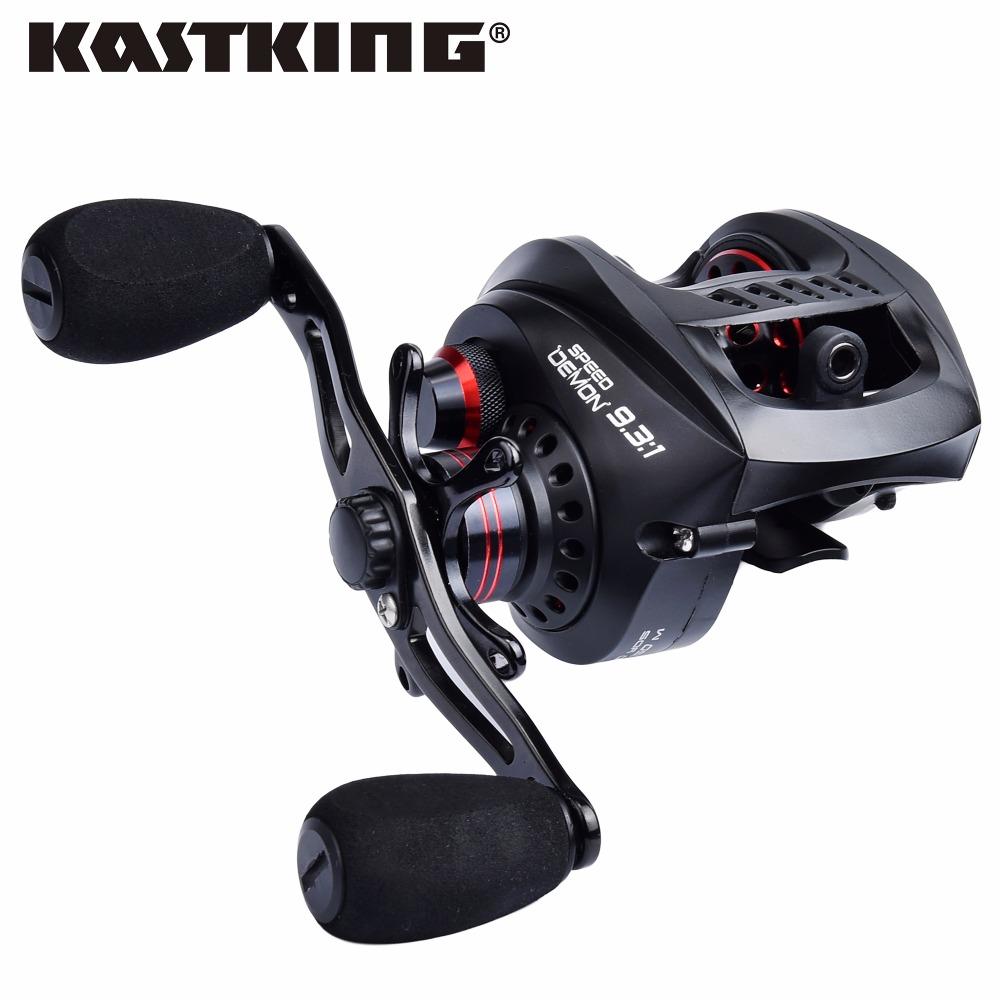 Kastking Speed Demon 9.3:1 High Speed Bass Fishing Baitcasting Reel Max Drag 6Kg-Fishing Reels-kastking FishingTackle Store-13-Left Hand-Bargain Bait Box
