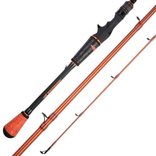 Kastking Speed Demon Pro Tournament Series Bass Fishing Rods, Elite Carbon-Baitcasting Rods-Amazon-1pcs casting-6'8" - Medium - Sq Bill Crankin'-Bargain Bait Box