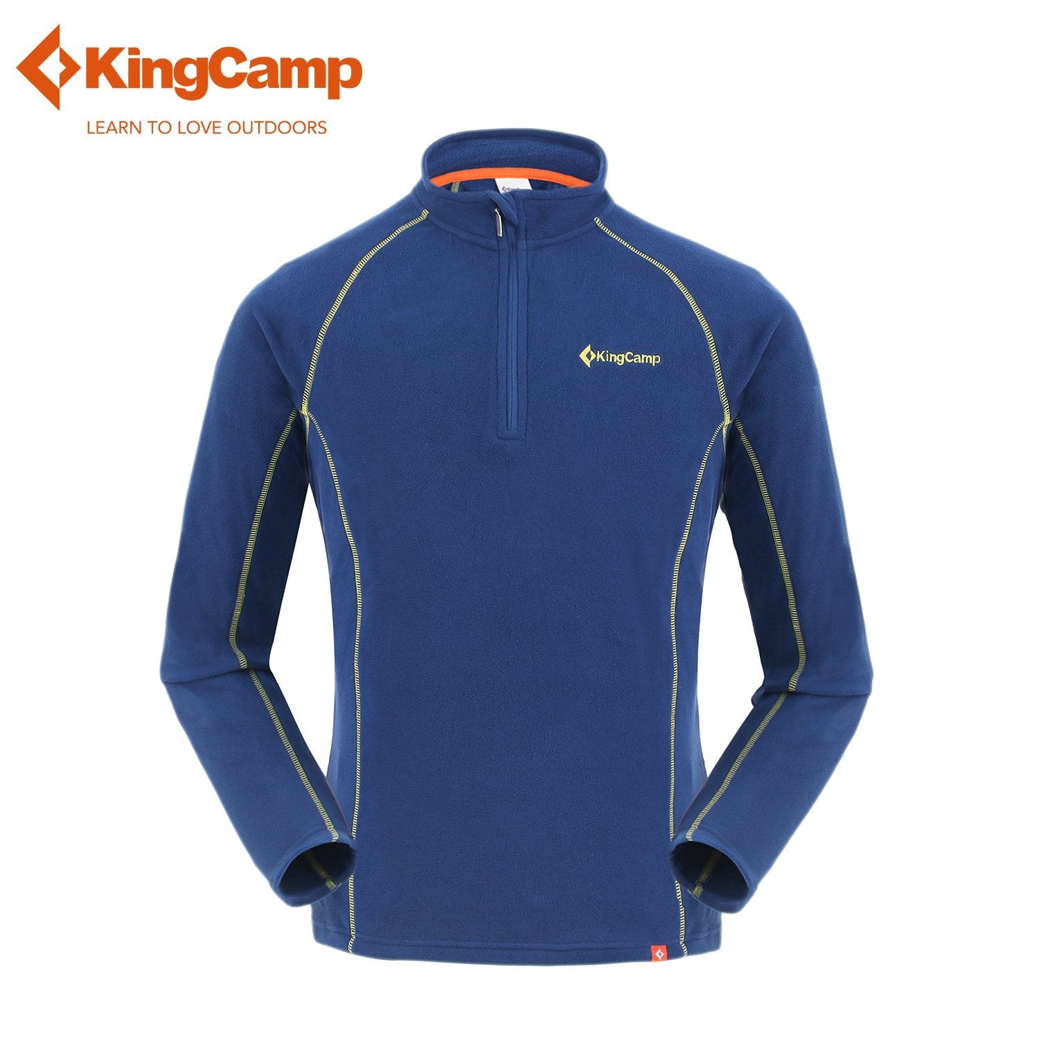 Kingcamp Men'S Winter Fleece Jacket Outdoor Soft Sweater Male Thicken Sport-KingCamp Official Store-Navy-L-Bargain Bait Box