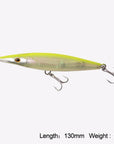 Kingdom Fishing Lure Floating Top Water Pencil Asturie 90Mm 12G/110Mm-KINGDOM FISHING TACKLE STORE-color 02 130mm-Bargain Bait Box