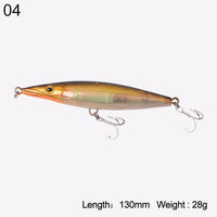 Kingdom Fishing Lure Floating Top Water Pencil Asturie 90Mm 12G/110Mm-KINGDOM FISHING TACKLE STORE-color 04 130mm-Bargain Bait Box