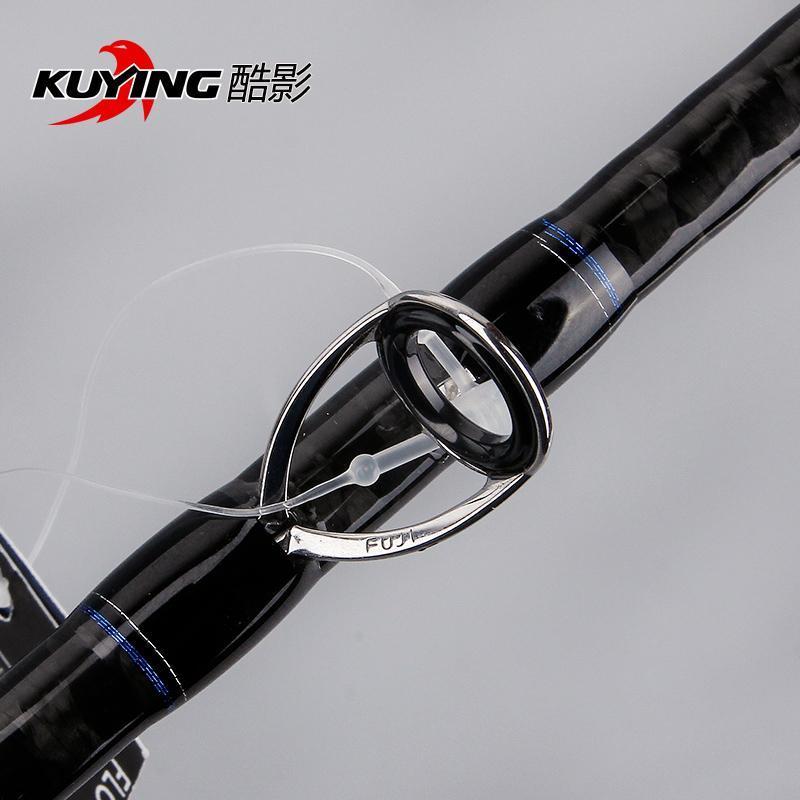 Kuying Bluedancer 2.04M Casting Slow Jigging Lure Rod Fishing Rods Cane Carbon-Baitcasting Rods-kuying Official Store-White-Bargain Bait Box