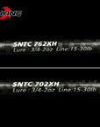 Kuying Snatch 2.1M 2.28M Super Hard Xh Carbon Casting Lure Fishing Rod Pole 2-Baitcasting Rods-kuying Official Store-White-Bargain Bait Box