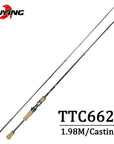 Kuying Teton L 1.98M Casting Spinning Lure Fishing Rod Soft Pole Cane Light 2-Spinning Rods-kuying Official Store-White-Bargain Bait Box
