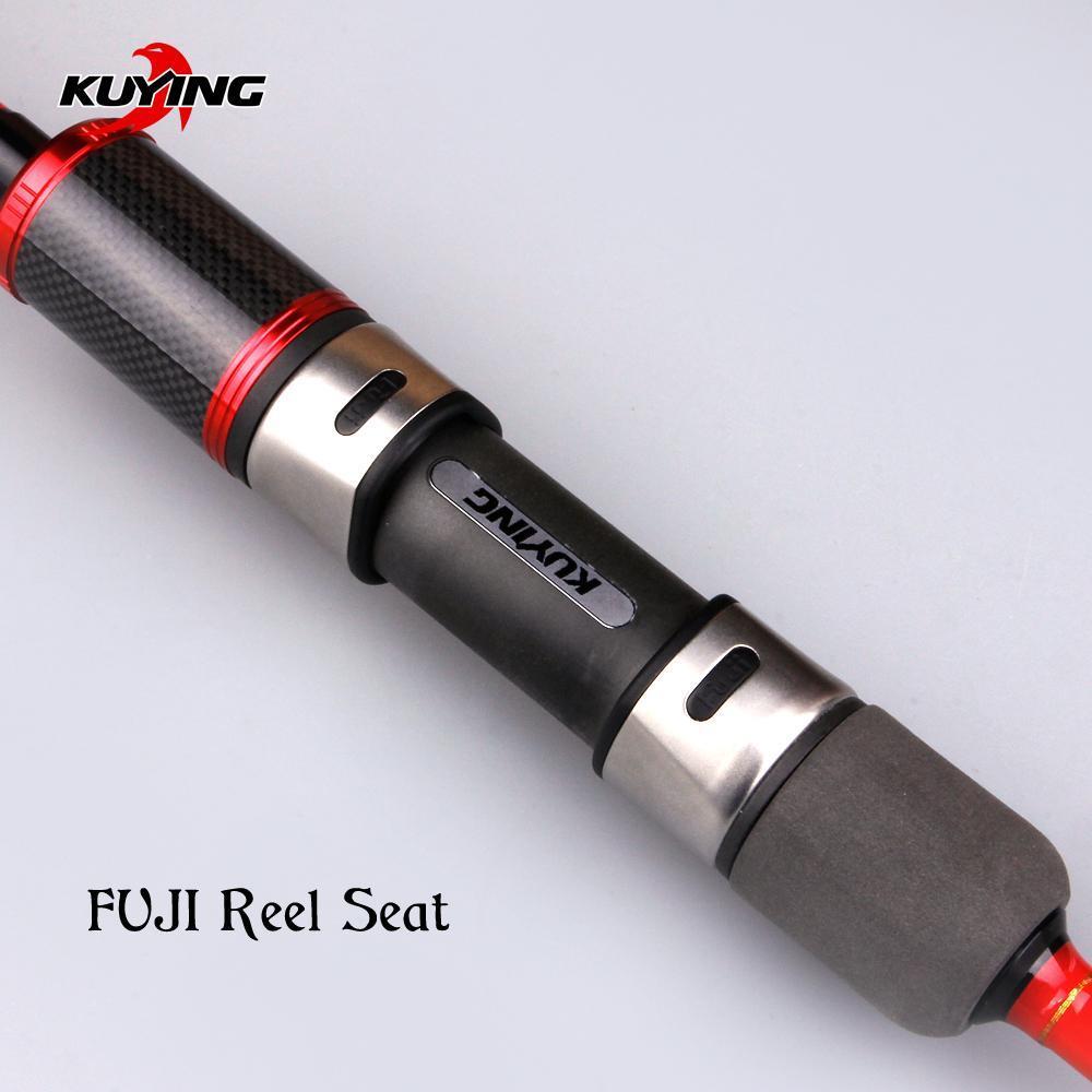 Kuying Vitamin Sea 1.5 Sections 2.04M Casting Spinning Carbon Lure Fishing-Spinning Rods-kuying Official Store-White-Bargain Bait Box