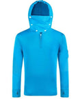 Lanbaosi Sun Uv Protection Fishing Clothing For Men Quick Dry Shirt Long-LANBAOSI Official Store-Blue2-M-Bargain Bait Box