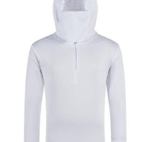 Lanbaosi Sun Uv Protection Fishing Clothing For Men Quick Dry Shirt Long-LANBAOSI Official Store-White2-M-Bargain Bait Box