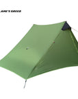 Lanshan 2 Flame'S Creed 2 Person Oudoor Ultralight Camping Tent 3 Season-YUKI SHOP-White-Bargain Bait Box