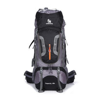 Large 80L Outdoor Backpack Travel Climbing Backpack Hiking Sport Bag Camping-Dream outdoor Store-Black A-Bargain Bait Box