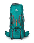 Large 80L Outdoor Backpack Travel Climbing Backpack Hiking Sport Bag Camping-Dream outdoor Store-Green A-Bargain Bait Box