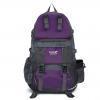 Large Capacity 50L Outdoor Waterproof Unisex Backpack Unisex Travel-fixcooperate-Purple-Bargain Bait Box