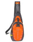 Large Capacity Outdoor Bags Chest Bag Outdoor Sport Travel Shoulder Sling-easygoing4-Orange-Bargain Bait Box