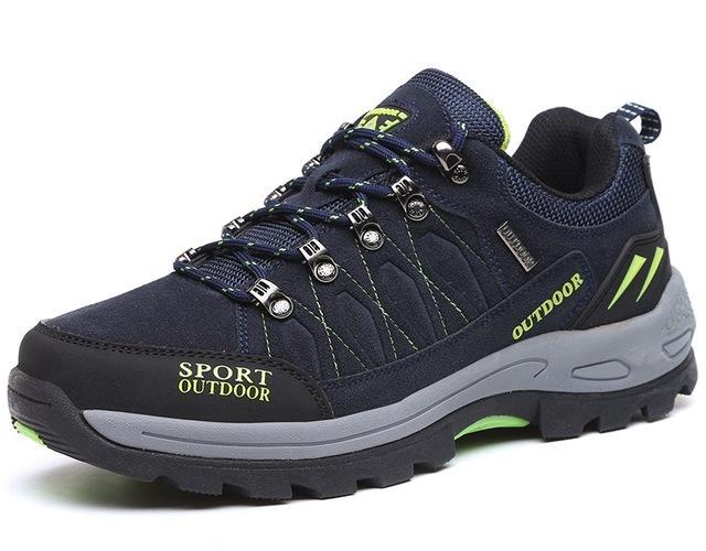 Large Size 36-45 46 47 Men And Women&#39;S Hiking Shoes Winter Anti-Skidding-beipuwolf Official Store-Men navy-5.5-Bargain Bait Box