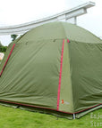 Large Space 5-8Person Double Layers Camping Tent With One Pair Of Door Poles And-Enjoy Camping-Bargain Bait Box