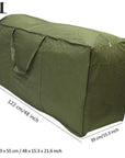 Large Storage Bag Outdoor Travel Bag Cushion Storage Bag Army Green Waterproof-HMJ Outdoor Store-1-Bargain Bait Box