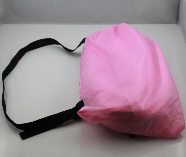 Lazy Air Bag Fast Inflatable Hangout Sleep Hiking Camping Ultralight Beach-SUPPLIER OF OUTDOOR EQUIPMENT Store-pink-Bargain Bait Box