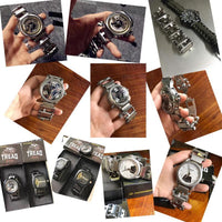 Leatherman Stainless Steel Multi-Function Bracelet Accessories Edc Outdoor Sport-Bao Zhibao Outdoor Store-LZMLJK-Black 20MM-Bargain Bait Box
