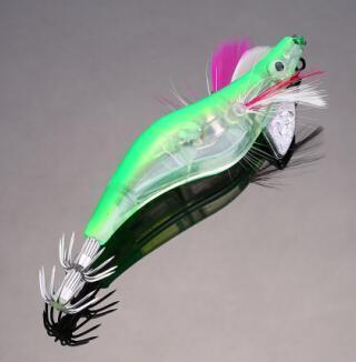 Led Electronic Luminous Shrimp Lure Squid Night Fishing Squid Jigs Lures Bass-Easy-shopping store-Green-Bargain Bait Box