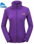 Leisure Sports Windstopper Fleece Outdoor Hiking Jacket Women Fishing-CIKRILAN Official Store-black-S-Bargain Bait Box