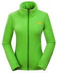 Leisure Sports Windstopper Fleece Outdoor Hiking Jacket Women Fishing-CIKRILAN Official Store-green-S-Bargain Bait Box