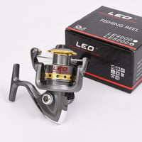 Leo 5.5:1 Mixed Metal Fishing Wheel Fishing Reel Quality Tackle 1000-7000 8Bb-Spinning Reels-Fishing fun Store-1000 Series-Bargain Bait Box