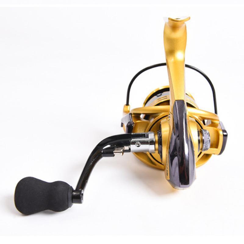 Leo Exclusive Gapless Full Metal Head &amp; Arm Spinning Fishing Reel 13+1Bb Sea-Spinning Reels-leo Official Store-1000 Series-Bargain Bait Box