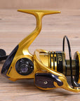 Leo Exclusive Gapless Full Metal Head & Arm Spinning Fishing Reel 13+1Bb Sea-Spinning Reels-leo Official Store-1000 Series-Bargain Bait Box