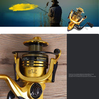 Leo Gt1000-5000 5.1:1 13 + 1Bb Spinning Fishing Reel Carp Spinning Fishing-Spinning Reels-RedMeet Fishing Store-1000 Series-Bargain Bait Box