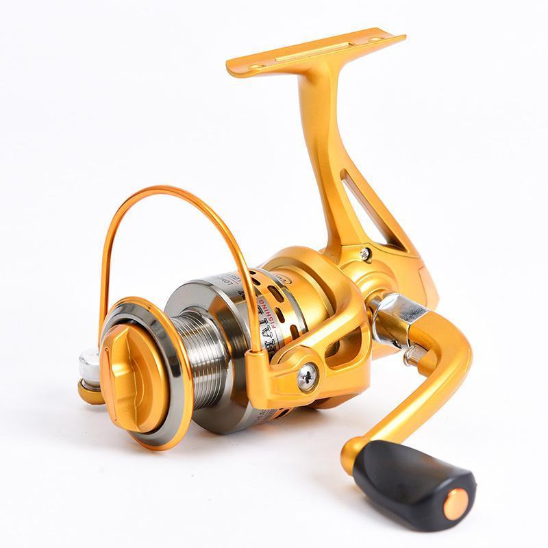 Leo High Speed Fishing Long Cast Reel Metal Head 5.5:1 Ratio Spinning Fishing-Spinning Reels-leo Official Store-1000 Series-Bargain Bait Box